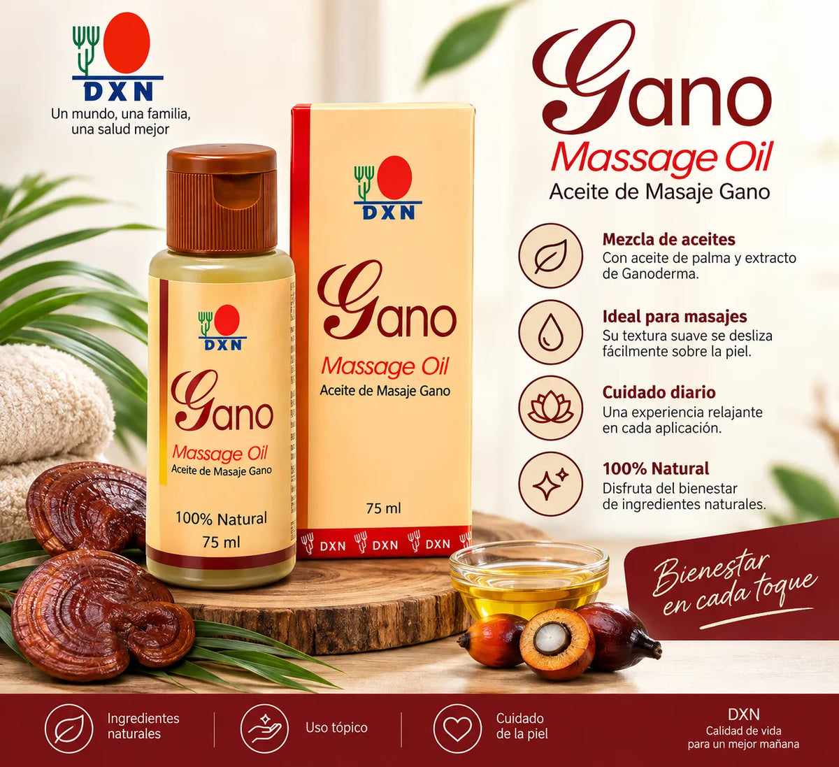 DXN Gano Massage Oil