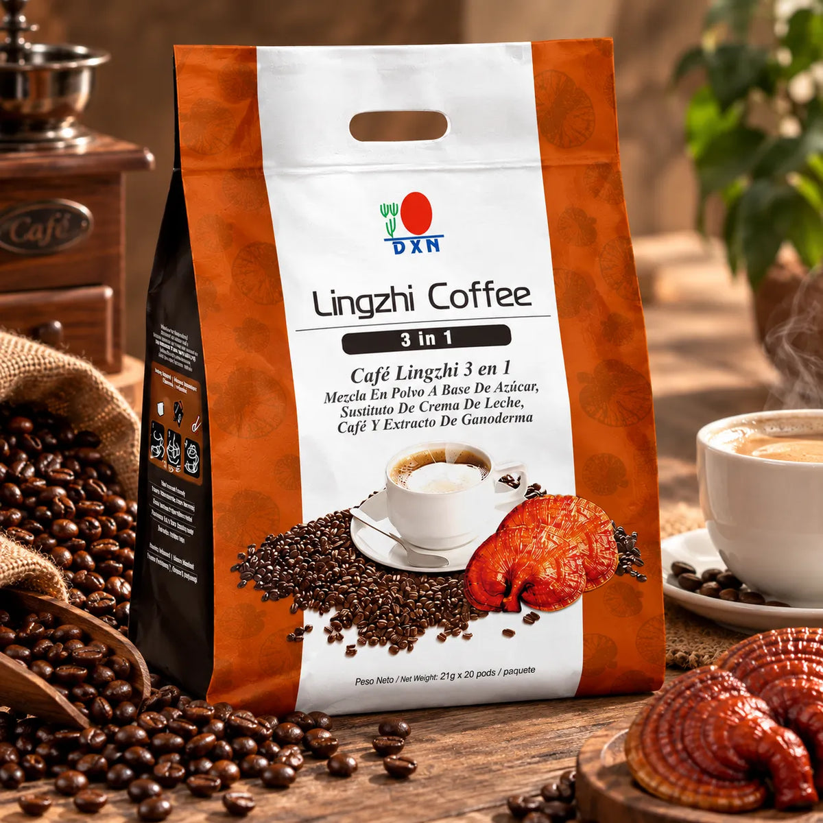 DXN Lingzhi Coffee 3 en 1