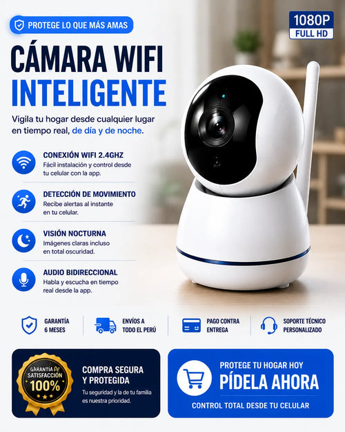 Cámara WiFi con Videollamada