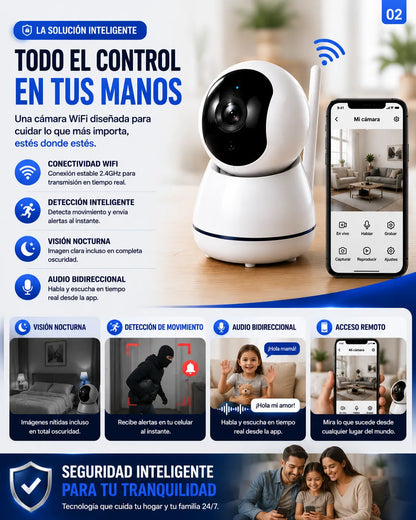 Cámara WiFi con Videollamada