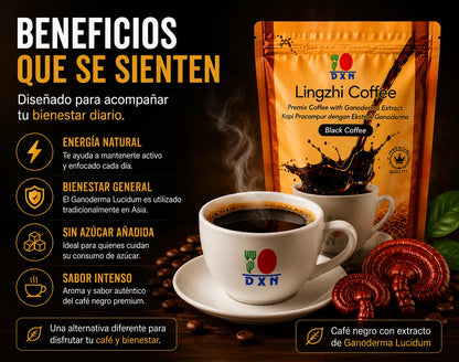 Black Lingzhi Coffee DXN | Café Ganoderma Premium