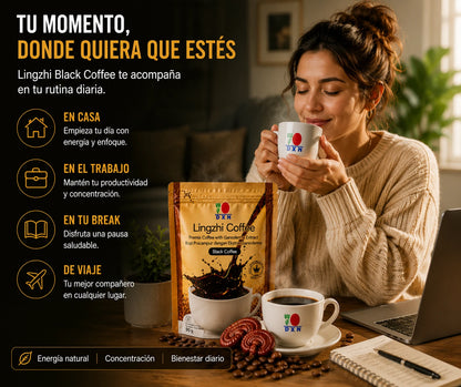 Black Lingzhi Coffee DXN | Café Ganoderma Premium