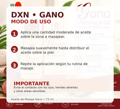 DXN Gano Massage Oil